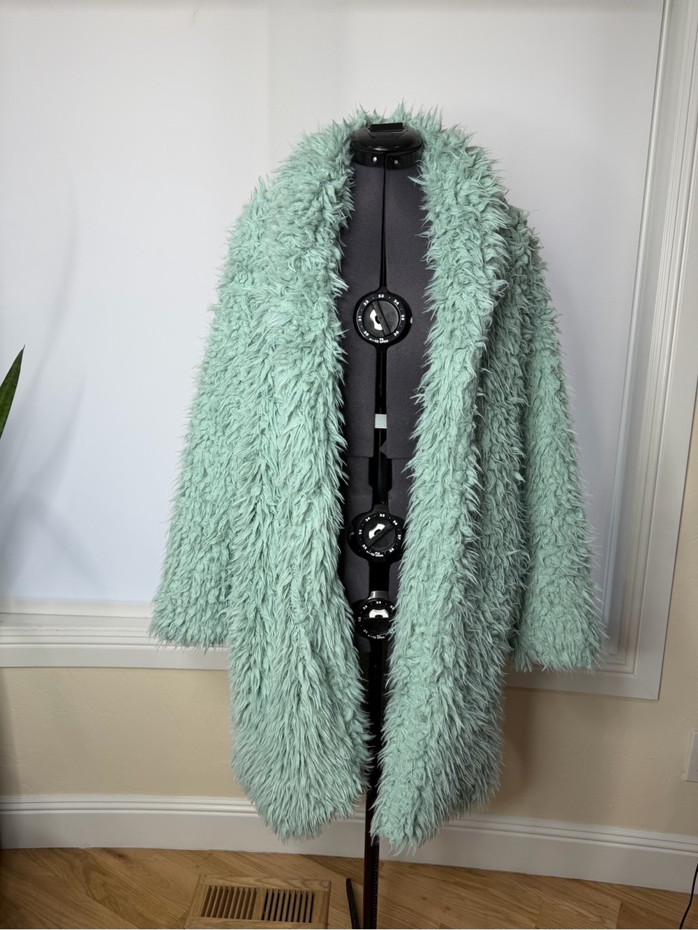 wild fable Mint Green Plush Teddy Coat